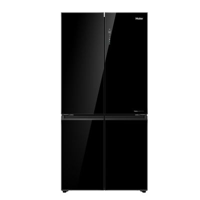 HAIER ตู้เย็น 4 ประตู 23.5 คิว Inverter (สีกระจกดำ) รุ่น HRF-MD679